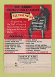 Matchbook Cover - Burnham Broiler Corp Irvington NY Zanesville OH 40 Strike
