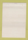 Matchbook Cover - The Bank Mercer MO GREEN 40 Strike