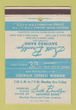 Matchbook Cover - South Brooklyn Savings Bank NY 40 Strike