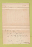 Matchbook Cover - Count Down Restaurant Santa Maria CA WEAR 40 Strike