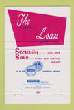 Matchbook Cover - Anderson Loan Association Anderson IN 40 Strike
