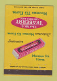 Matchbook Cover - Clark's Teaberry Gum 40 Strike