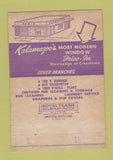 Matchbook Cover - Paris Cleaners Kalamazoo MI WEAR 40 Strike
