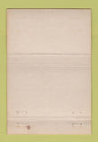 Matchbook Cover - Shoe Repair Cleveland Lakewood Lorain Elyria OH GOLD 40 Strike