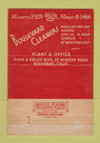 Matchbook Cover - Boulevard Cleaners Rosemead El Monte CA WEAR 40 Strike