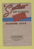 Matchbook Cover - Wisconsin Cleaners Milwaukee WI 40 Strike