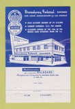 Matchbook Cover - Broadway Federal Savings Los Angeles CA 40 Strike