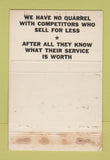 Matchbook Cover - Cash's Monkey Cleaners Portland OR WEAR 40 Strike