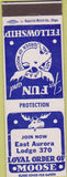 Matchbook Cover - Matchbook Cover Moose Lodge East Aurora NY