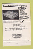 Matchbook Cover - Olean Household Furniture Carpet Olean NY 40 Strike