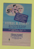 Matchbook Cover - George Stuart Flowers Florist Dallas TX orchid 40 Strike