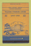 Matchbook Cover - Hickey Memorial Hospital Anderson IN 1944 40 Strike