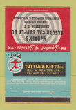 Matchbook Cover - McDaid's Electric Supply Charleston SC Tuttle Kift 40 Strike