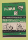 Matchbook Cover - Towmotor Fork Lift Cleveland OH 40 Strike