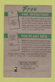 Matchbook Cover - Towmotor Fork Lift Cleveland OH 40 Strike