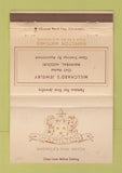 Matchbook Cover - Hamilton Watches Millchard's Hannibal MO WEAR 40 Strike