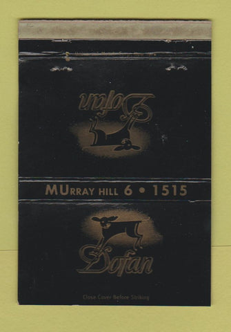 Matchbook Cover - Dofan Handbag purse New York City Paris WEAR 40 Strike