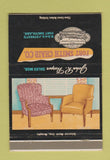 Matchbook Cover - Fort Smith Chair Company AR Furniture 40 Strike