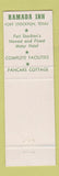 Matchbook Cover - Ramada Inn Fort Stockton TX
