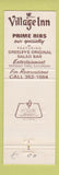 Matchbook Cover - Village Inn Restaurant Greeley Colorado