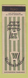 Matchbook Cover - Western Hotels CHAIN WEAR