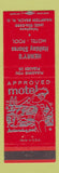 Matchbook Cover - Henry's Holiday Shores Motel Hampton Beach NH Girlie