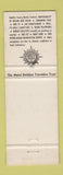 Matchbook Cover - Larson's Motel Gettysburg PA Quality Courts