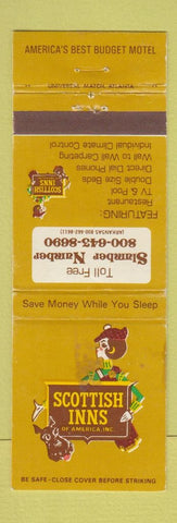 Matchbook Cover - Scottish Inns of America WEAR