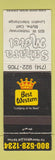 Matchbook Cover - Sahara Motel Blythe CA Best Western