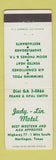 Matchbook Cover - Judy Lin Motel Harlingen TX