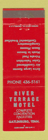 Matchbook Cover - River Terrace Motel Gatlinburg TN