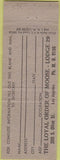 Matchbook Cover - Matchbook Cover Moose Lodge Los Angeles CA