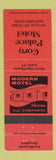 Matchbook Cover - Corn Palace Motel Mitchell SD