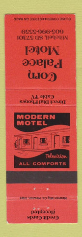 Matchbook Cover - Corn Palace Motel Mitchell SD