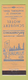 Matchbook Cover - Schubert Motel Wartburg TN