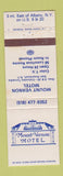 Matchbook Cover - Mount Vernon Motel Albany NY WEAR