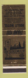 Matchbook Cover - Holly Motel Brattleboro VT