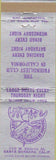 Matchbook Cover - Matchbook Cover Moose Lodge Santa Barbara CA