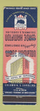 Matchbook Cover - Hotel Wade Hampton Columbia SC