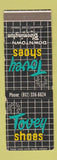 Matchbook Cover - Toey Shoes Bloomington IN