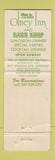 Matchbook Cover - Olney Inn Olney MD WEAR