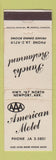 Matchbook Cover - Punch's Restaurant Newport AR