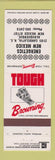 Matchbook Cover - Browning Engergetics Albuquerque NM