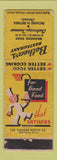 Matchbook Cover - Bethea's Restaurant Chattanooga TN WORN