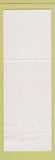 Matchbook Cover - Michael J's Steak House Beatrice NE