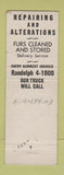 Matchbook Cover - Rechtern Cleaning St Charles MO