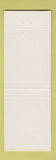 Matchbook Cover - Marty's Steak House North Hampton NH WHITE GREEN