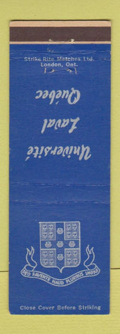 Matchbook Cover - University Laval QC