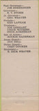 Matchbook Cover - Matchbook Cover Moose Lodge McSherrystown PA