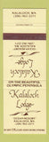Matchbook Cover - Kalaloch Lodge WA